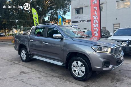 Grey 2021 LDV T60 Double Cab Utility Luxe (4X4)