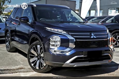 Blue 2025 Mitsubishi Outlander SUV OUTLANDER ASPIRE 2.4L PHEV AWD 7ST