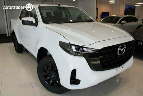 White 2026 Mazda BT-50 Dual Cab Pick-up Xt (4X4)