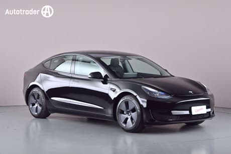 Black 2023 Tesla Model 3 Sedan Rear-Wheel Drive