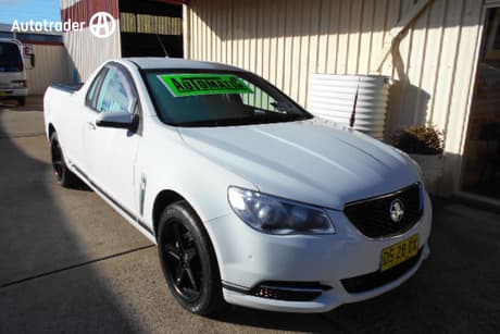 White 2016 Holden UTE Utility