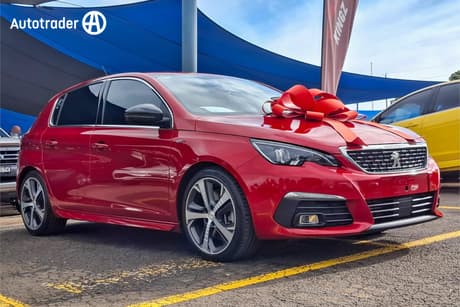 Red 2019 Peugeot 308 Hatchback Gt