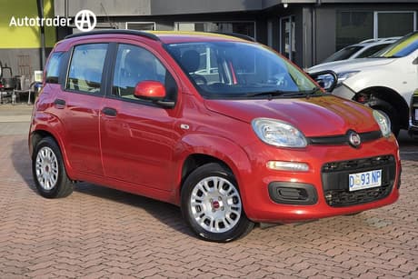 Red 2013 Fiat Panda Hatchback Easy