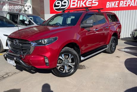 Red 2021 Mazda BT-50 Dual Cab Pick-up Gt (4X4)