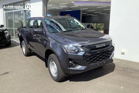 Grey 2025 Isuzu D-MAX Crew Cab Utility Sx (4X4)