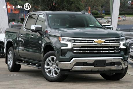 Grey 2025 Chevrolet Silverado Crew Cab Pickup 1500 Ltz Premium