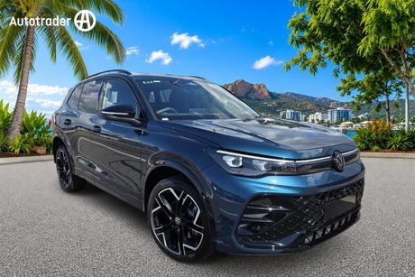 Blue 2026 Volkswagen Tiguan Wagon 195Tsi R-Line