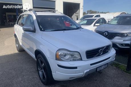 White 2014 Volvo XC90 Wagon D5 R-Design