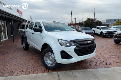 White 2026 Isuzu D-MAX Crew Cab Utility Sx (4X2) High-Ride