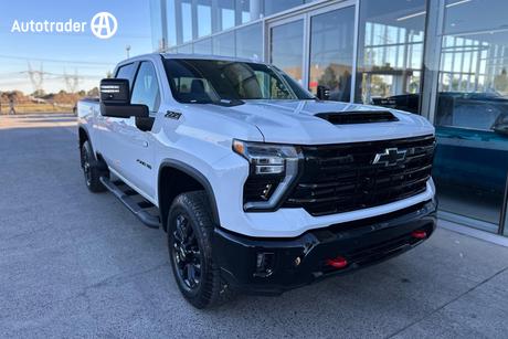 White 2026 Chevrolet Silverado HD Ute Tray LTZ PREMIUM W/TECH PACK 4X4