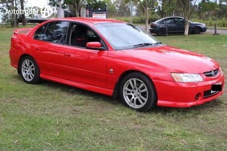 Red 2004 Holden Commodore Sedan S