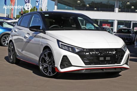 Black 2026 Hyundai I20 Hatchback N