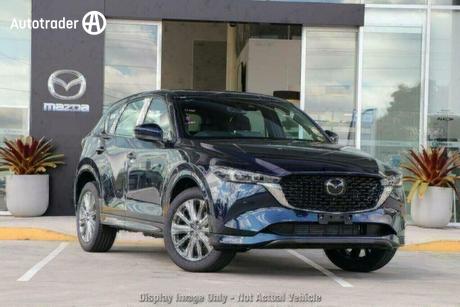 Blue 2026 Mazda CX-5 Wagon G35 Akera Turbo (Awd)