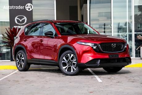 Red 2026 Mazda CX-5 Wagon G25 Touring (Awd)