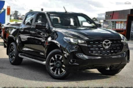 Black 2026 Mazda BT-50 Dual Cab Pick-up Gt (4X4)