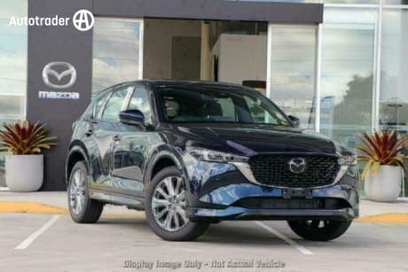 Blue 2026 Mazda CX-5 Wagon G35 Akera Turbo (Awd)