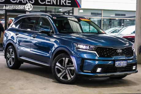 Blue 2021 Kia Sorento Wagon Sport+ 7 Seat