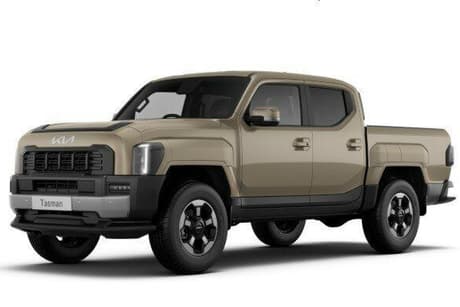 Beige 2026 Kia Tasman Double Cab Pick Up Sx+ (4X4) (Std) Black Fender
