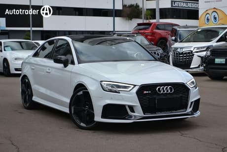 White 2018 Audi RS3 Sedan Quattro