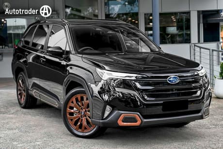 Black 2025 Subaru Forester Wagon Hybrid (Awd)
