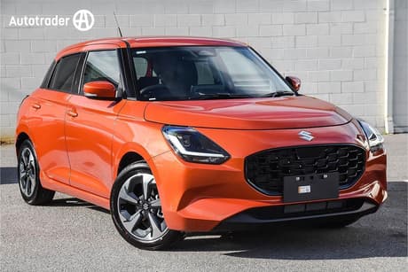 Orange 2026 Suzuki Swift Hatchback Hybrid Glx