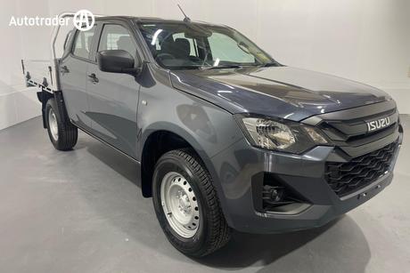 Grey 2026 Isuzu D-MAX Crew Cab Chassis Sx (4X4)
