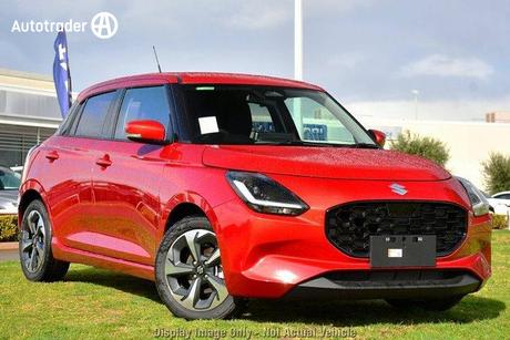 Red 2026 Suzuki Swift Hatchback Hybrid Glx