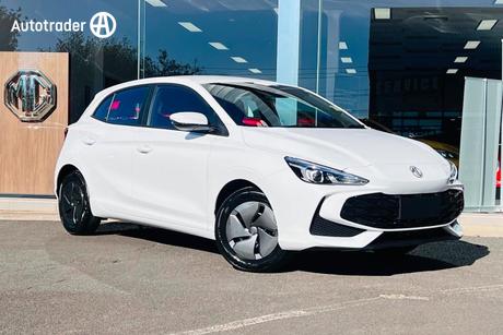 White 2026 MG MG3 Hatchback Vibe