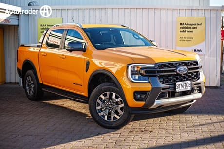 Orange 2025 Ford Ranger Double Cab Pick Up Phev Wildtrak (4X4)