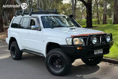 White 2007 Nissan Patrol Wagon St (4X4)