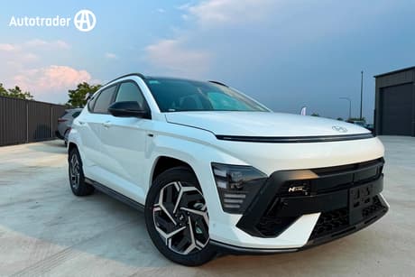 White 2026 Hyundai Kona Wagon Hybrid Premium N Line