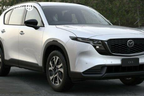 White 2026 Mazda CX-5 Wagon G25 Touring (Awd)