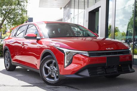 Red 2026 Kia K4 Sedan S