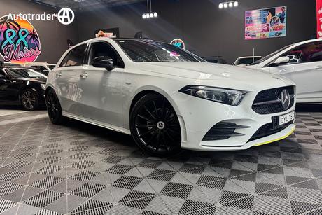 White 2018 Mercedes-Benz A200 Hatchback Edition 1