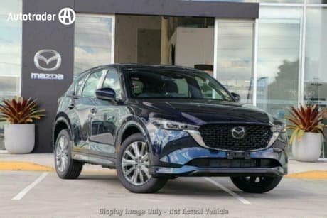 Blue 2026 Mazda CX-5 Wagon G35 Akera Turbo (Awd)