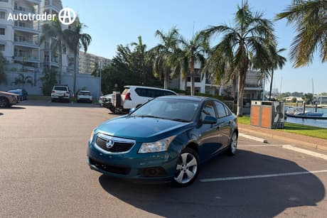 Blue 2013 Holden Cruze Sedan Cd