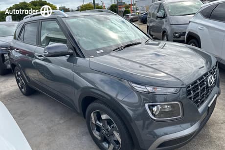 Grey 2026 Hyundai Venue Wagon Elite (Black) Two-Tone Roof