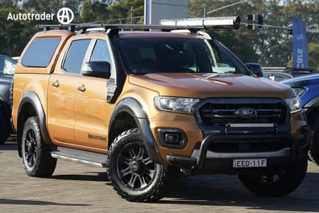 Orange 2019 Ford Ranger Double Cab Pick Up Wildtrak 2.0 (4X4)