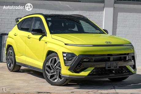 Yellow 2026 Hyundai Kona Wagon Premium N Line