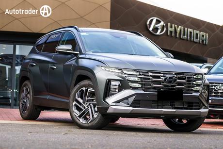 Green 2026 Hyundai Tucson Wagon Premium Hybrid (Awd)