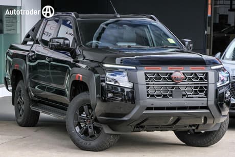 Black 2026 Nissan Navara Dual Cab Pick-up Pro-4X (4X4)