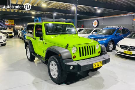 Green 2012 Jeep Wrangler Softtop Sport (4X4)