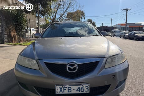 Silver 2002 Mazda 6 Hatchback Luxury