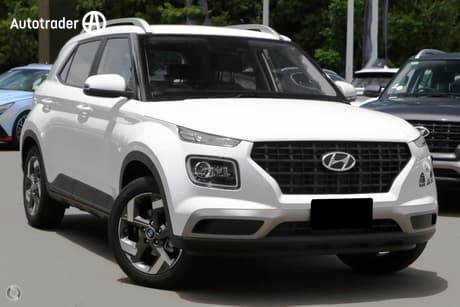 White 2026 Hyundai Venue Wagon Active