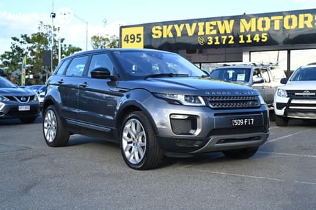 2017 Land Rover Evoque L538 TD4 150 SE WAGON 5DR SPTS AUTO 9SP 4X4 2.0DT