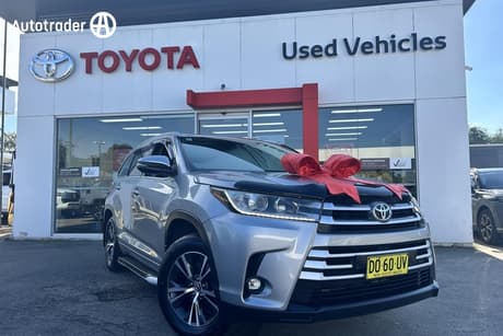 Silver 2016 Toyota Kluger Wagon Gxl (4X2)