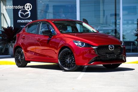 Red 2026 Mazda Mazda2 Hatchback G15 Evolve
