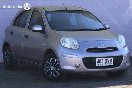 Silver 2011 Nissan Micra Hatchback St