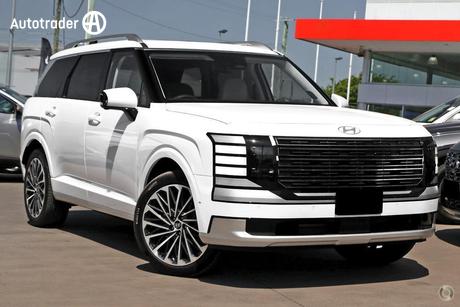 White 2026 Hyundai Palisade Wagon Calligraphy (8 Seat) Hev