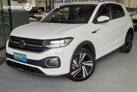 White 2022 Volkswagen T-Cross SUV R-LINE C1 MY23